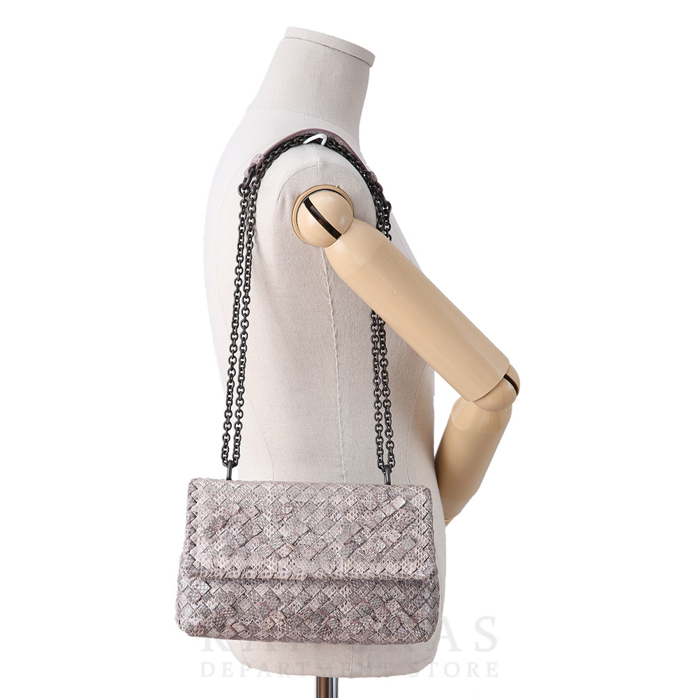 BOTTEGA VENETA(USED)보테가베네타 올림피아 베이비 체인백