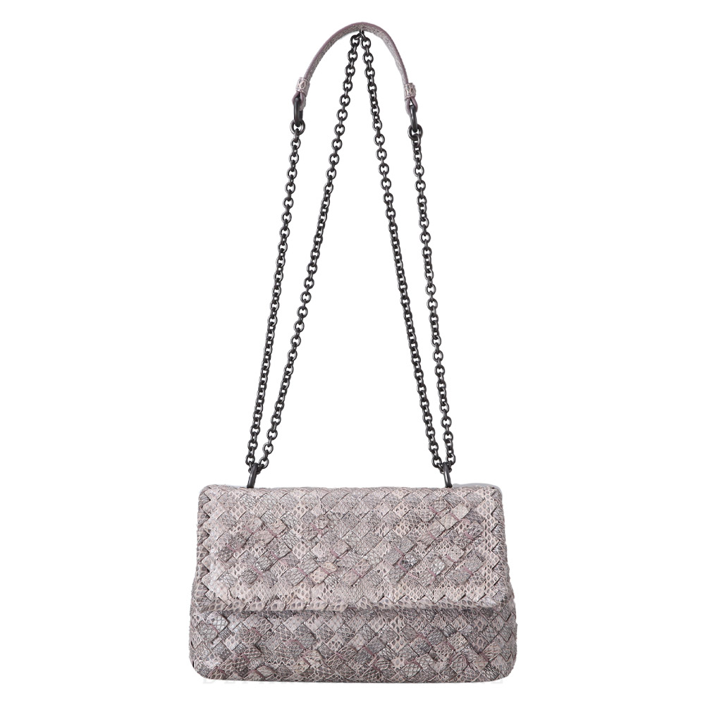 BOTTEGA VENETA(USED)보테가베네타 올림피아 베이비 체인백