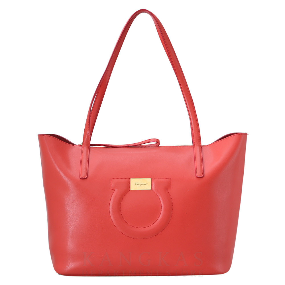 FERRAGAMO(USED)페레가모 간치니 쇼퍼백