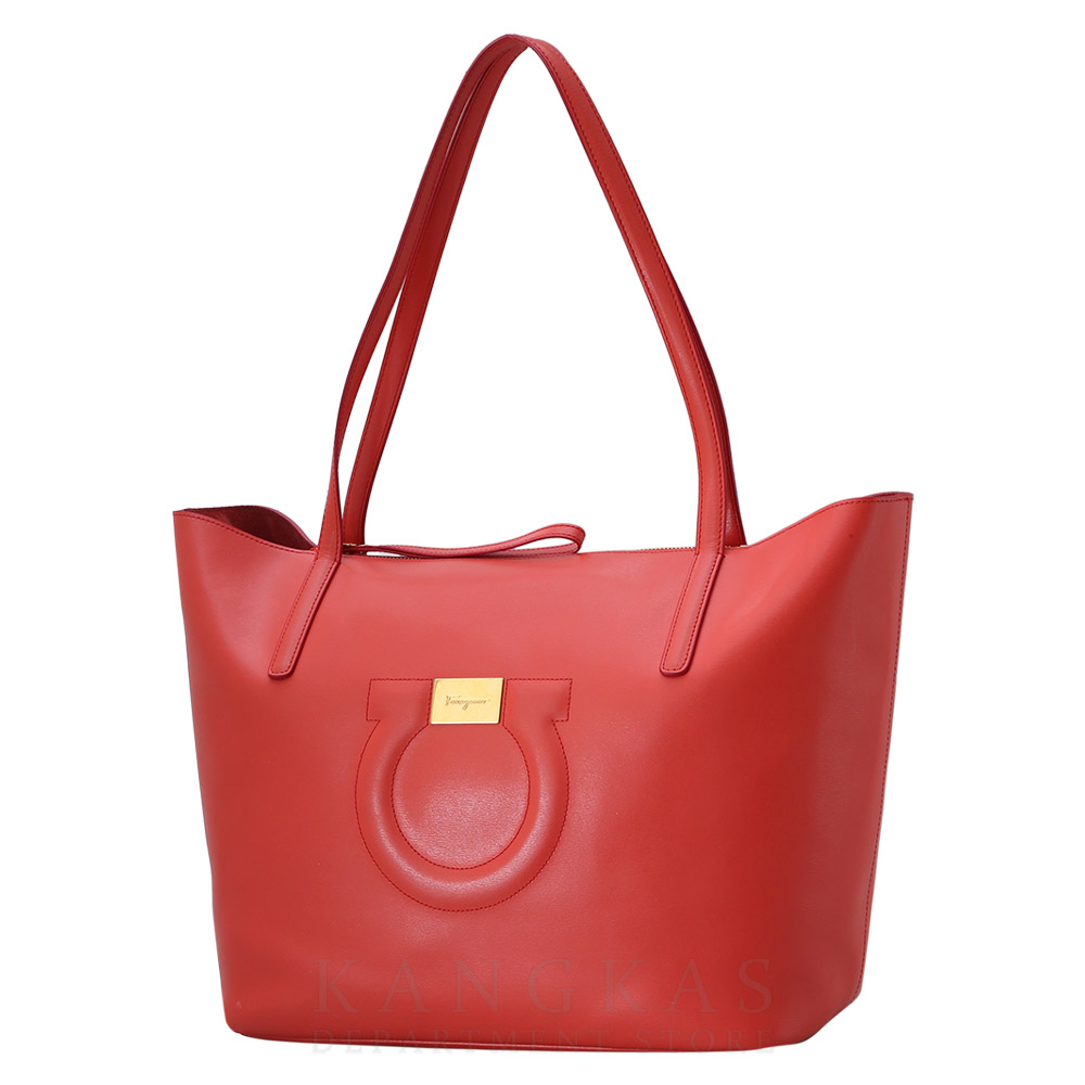 FERRAGAMO(USED)페레가모 간치니 쇼퍼백