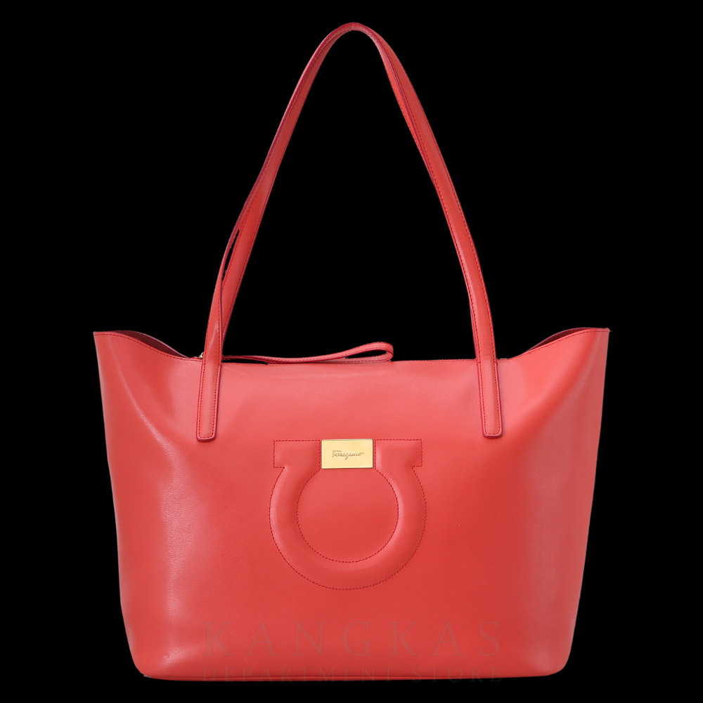 FERRAGAMO(USED)페레가모 간치니 쇼퍼백