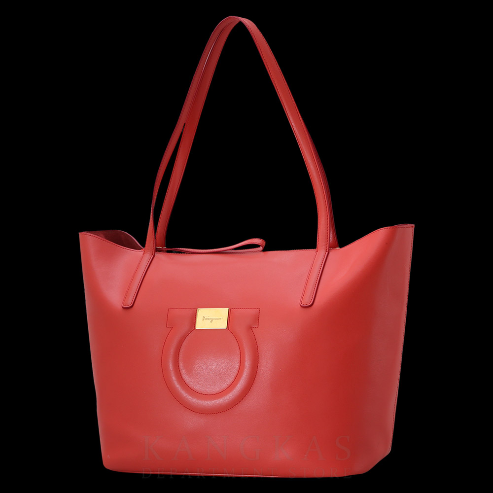 FERRAGAMO(USED)페레가모 간치니 쇼퍼백