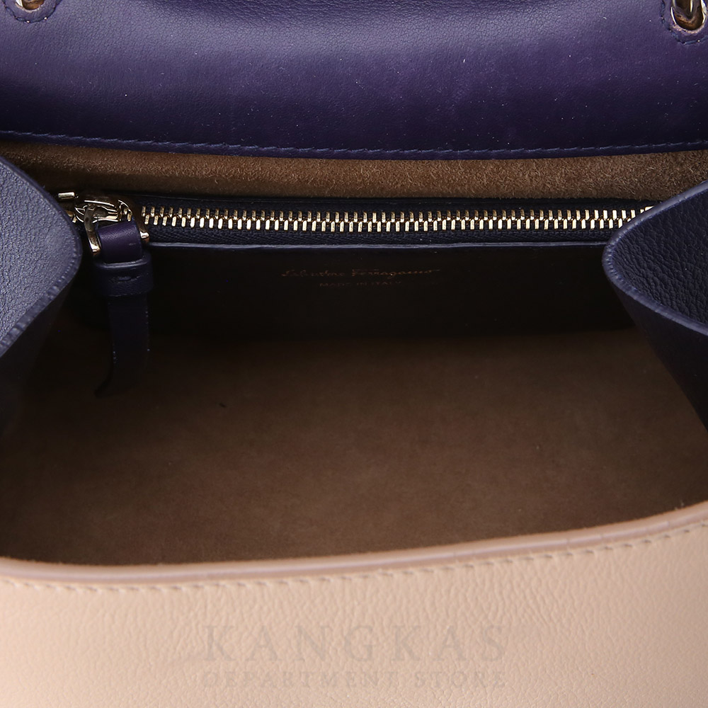 FERRAGAMO(USED)페레가모 간치니 젯셋백