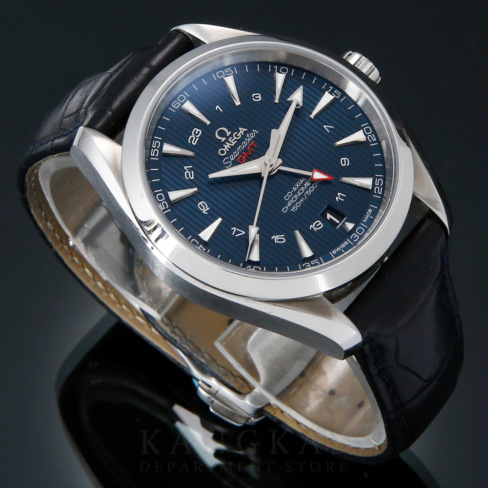 OMEGA(USED)오메가 씨마스터 아쿠아테라 GMT