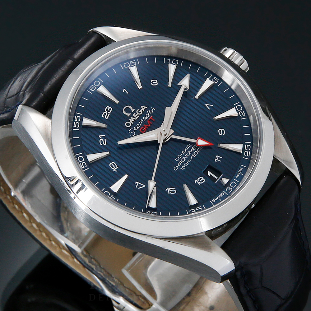 OMEGA(USED)오메가 씨마스터 아쿠아테라 GMT