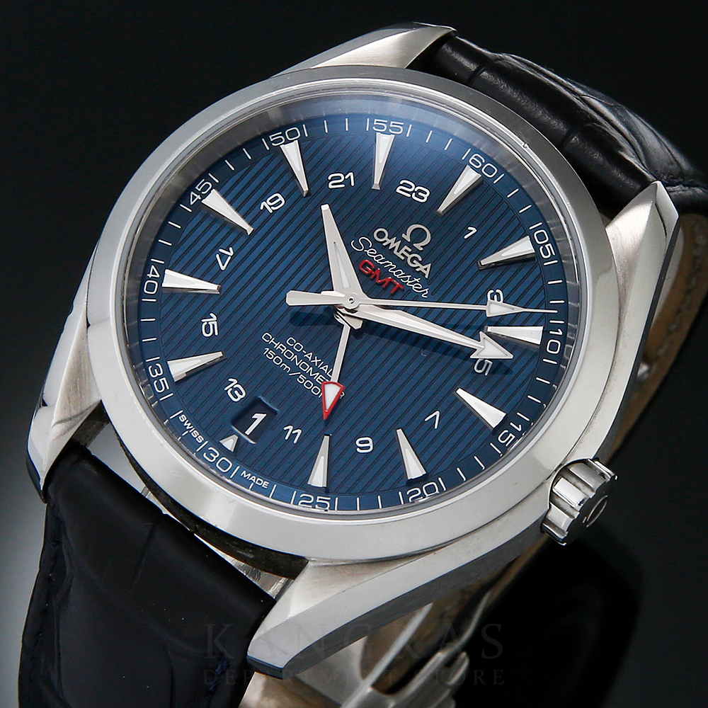 OMEGA(USED)오메가 씨마스터 아쿠아테라 GMT