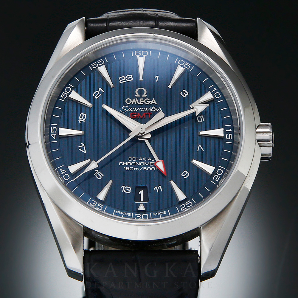 OMEGA(USED)오메가 씨마스터 아쿠아테라 GMT