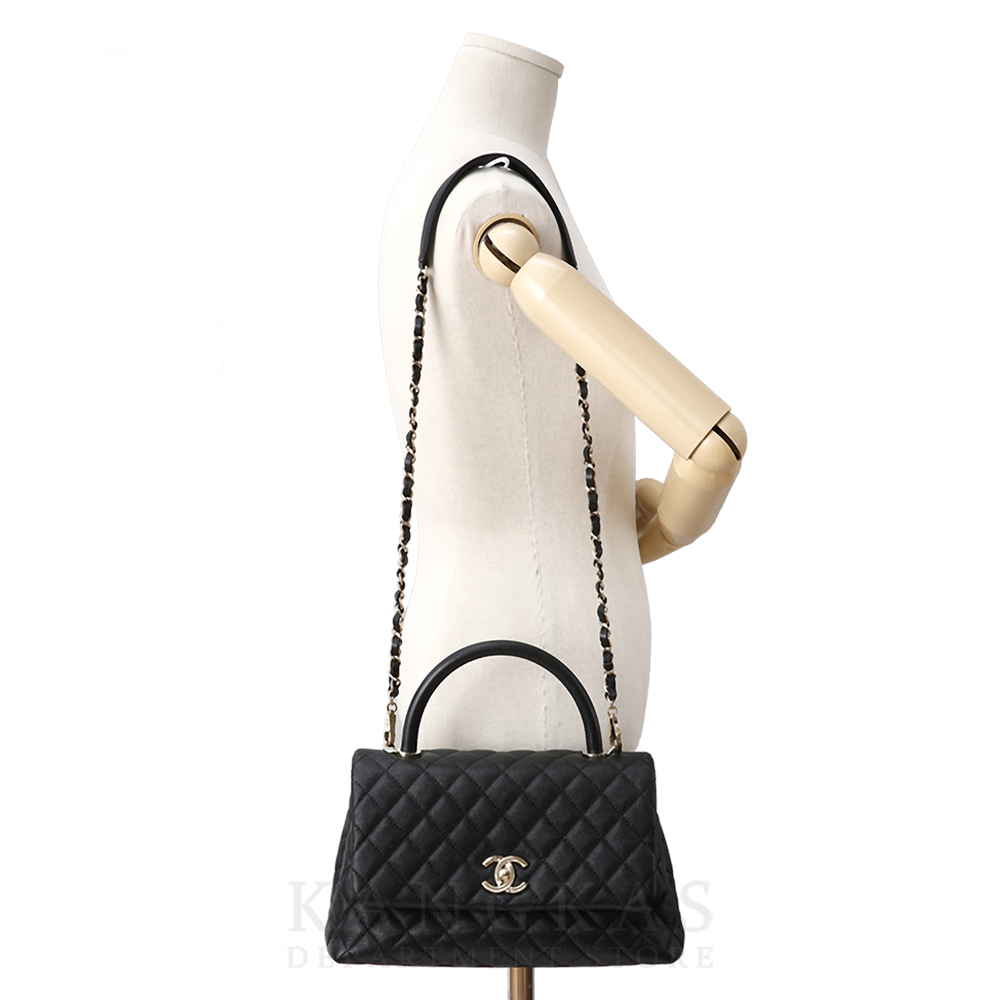 CHANEL(USED)샤넬 캐비어 코코핸들28