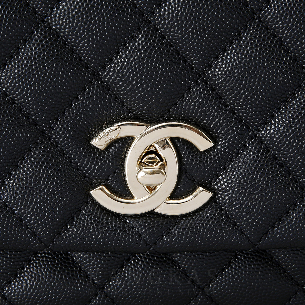 CHANEL(USED)샤넬 캐비어 코코핸들28