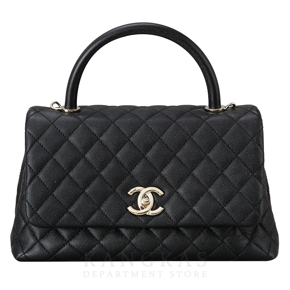 CHANEL(USED)샤넬 캐비어 코코핸들28