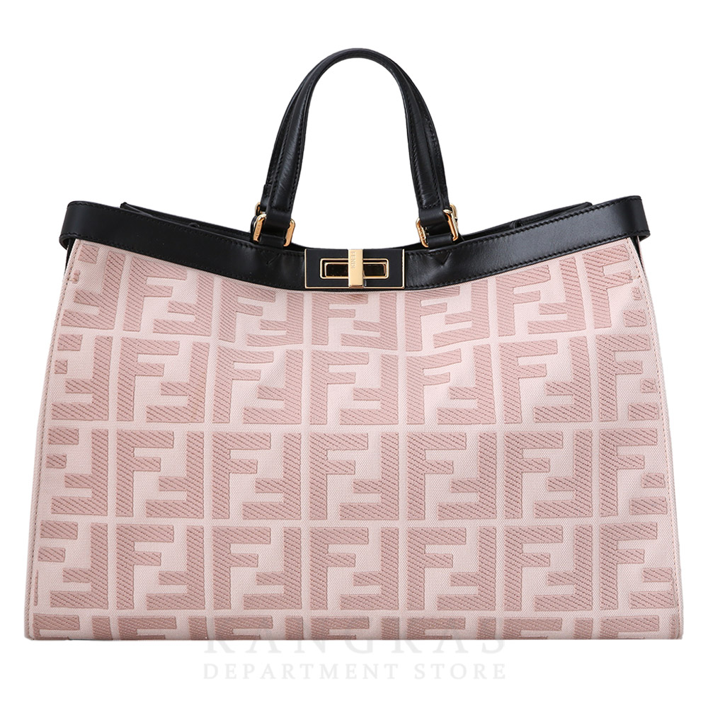 FENDI(USED)펜디 8BH374 피카부 FF 패브릭 X 토트백