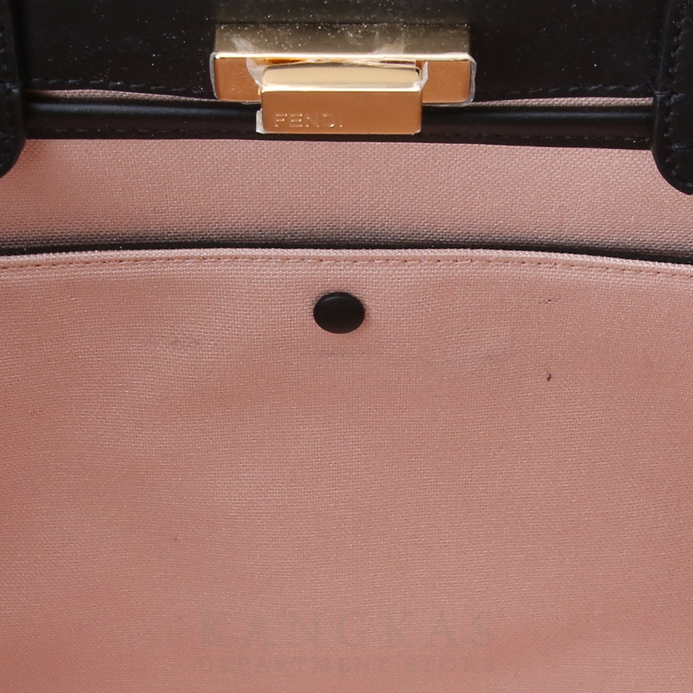 FENDI(USED)펜디 8BH374 피카부 FF 패브릭 X 토트백