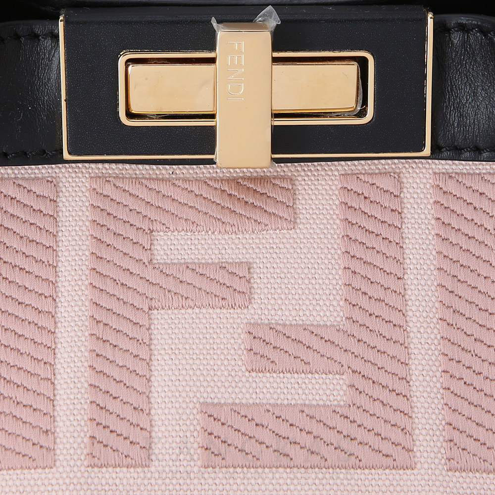 FENDI(USED)펜디 8BH374 피카부 FF 패브릭 X 토트백