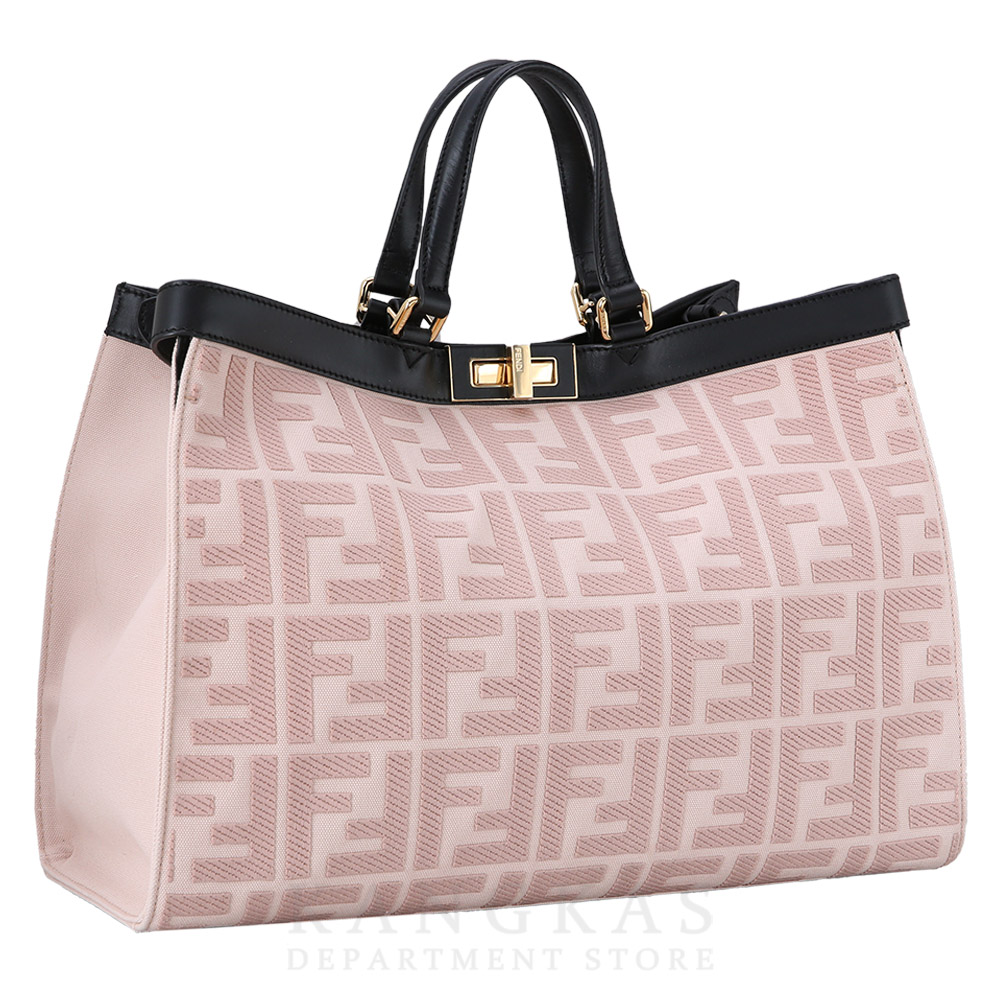 FENDI(USED)펜디 8BH374 피카부 FF 패브릭 X 토트백