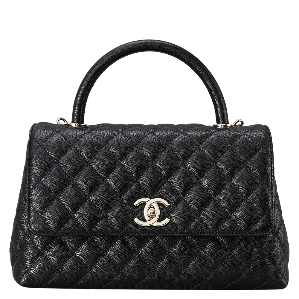 CHANEL(USED)샤넬 캐비어 코코핸들 미듐