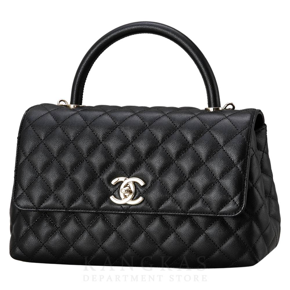 CHANEL(USED)샤넬 캐비어 코코핸들 미듐