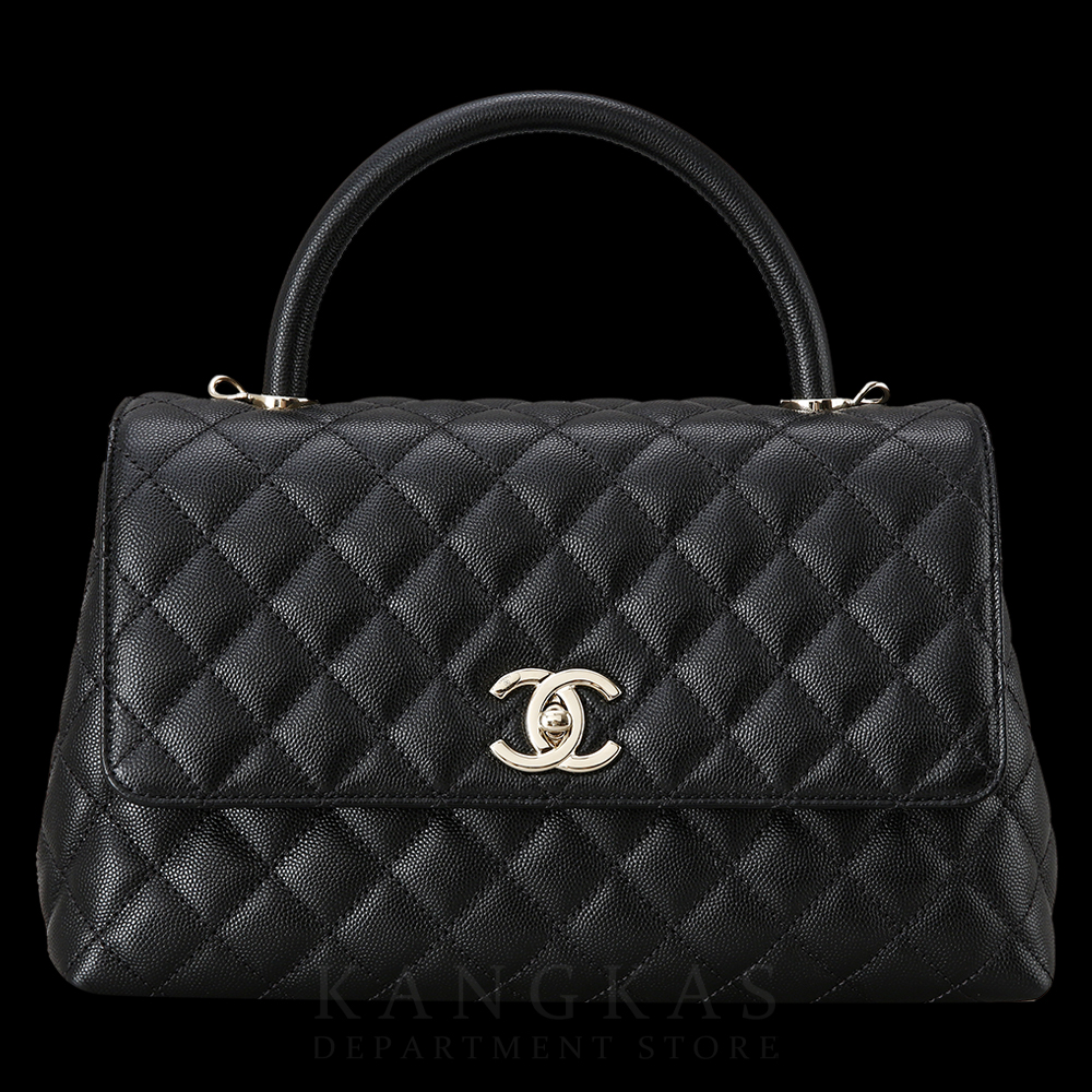 CHANEL(USED)샤넬 캐비어 코코핸들 미듐