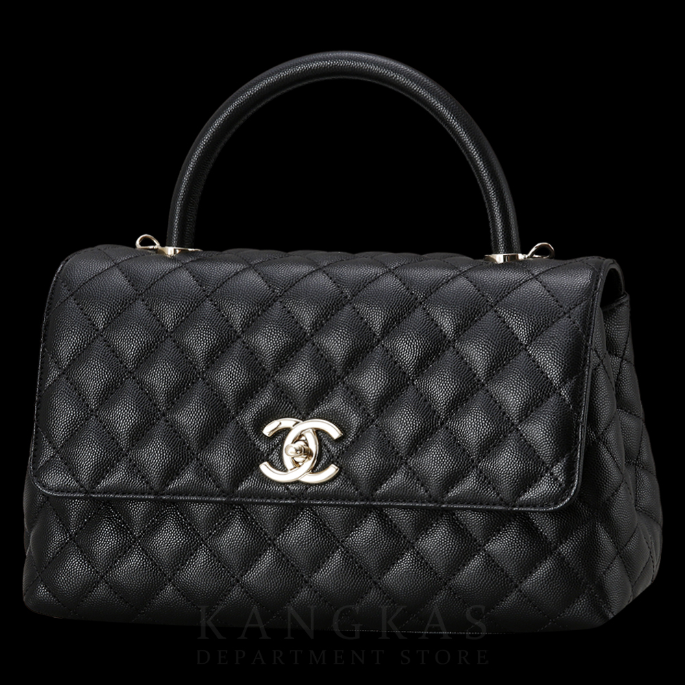 CHANEL(USED)샤넬 캐비어 코코핸들 미듐