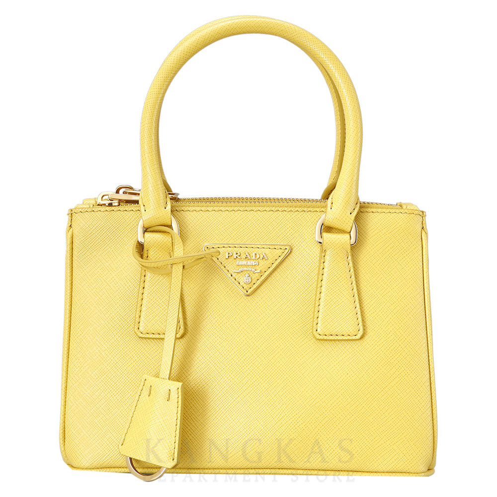 PRADA(USED)프라다 1BA906 갤러리아 사피아노 가죽 마이크로백