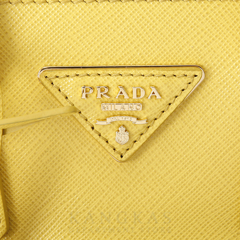 PRADA(USED)프라다 1BA906 갤러리아 사피아노 가죽 마이크로백