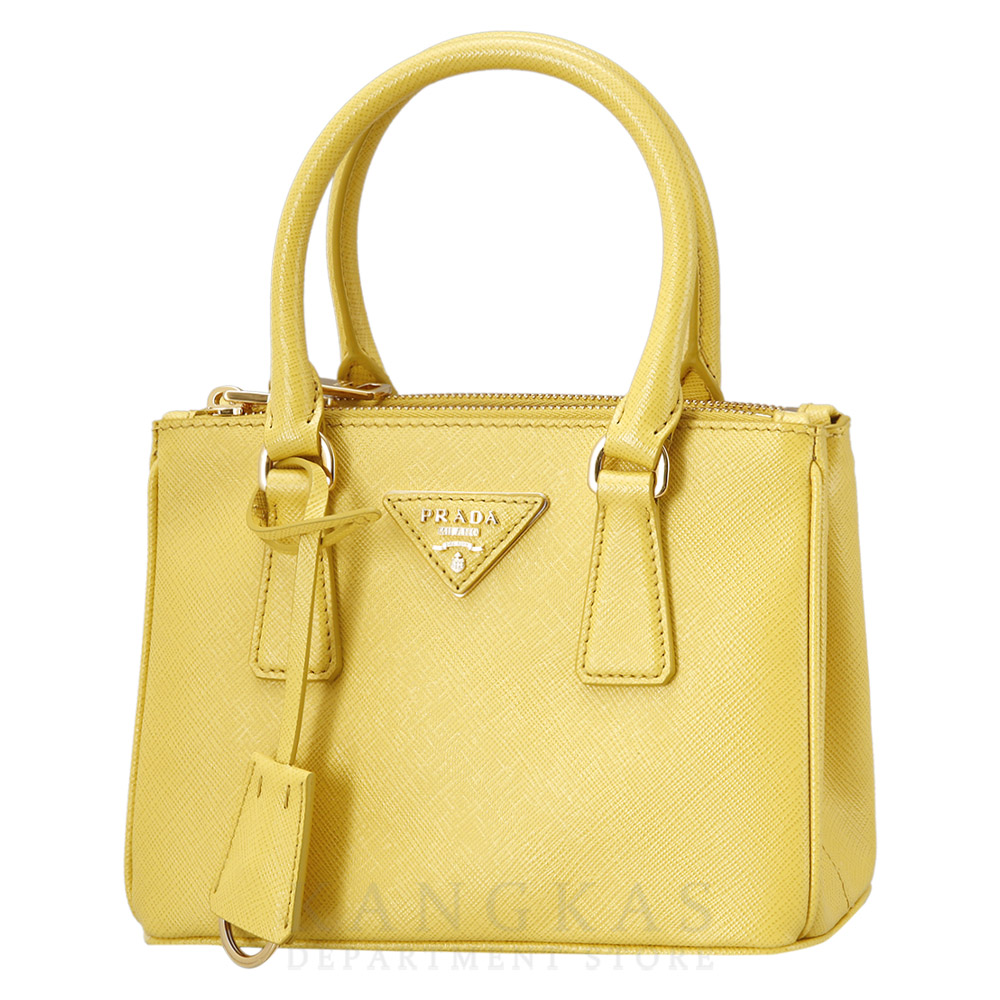 PRADA(USED)프라다 1BA906 갤러리아 사피아노 가죽 마이크로백