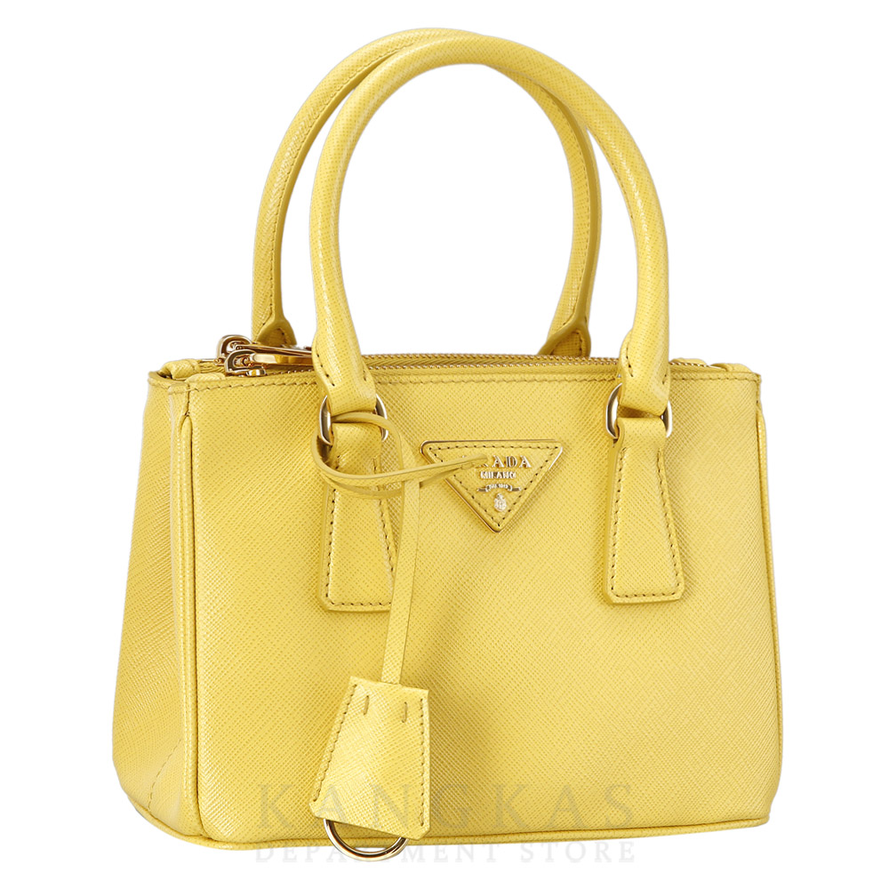 PRADA(USED)프라다 1BA906 갤러리아 사피아노 가죽 마이크로백