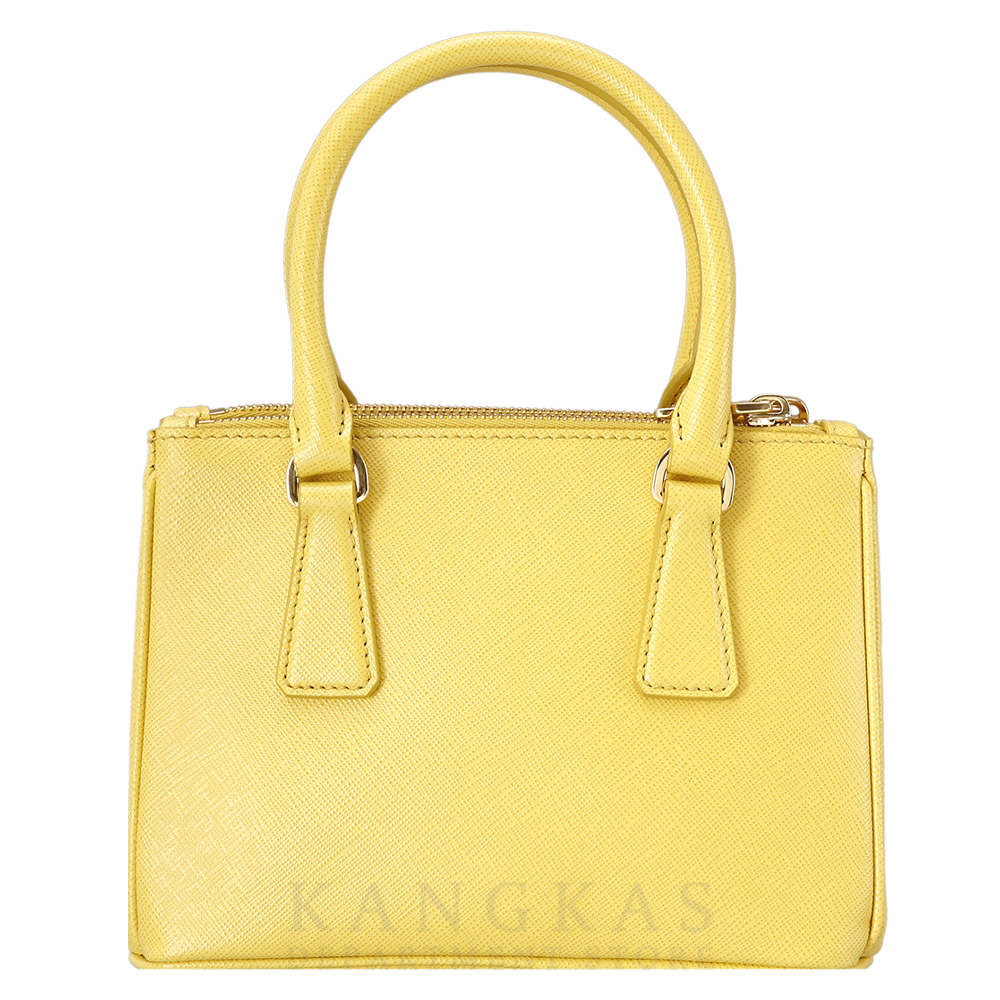 PRADA(USED)프라다 1BA906 갤러리아 사피아노 가죽 마이크로백