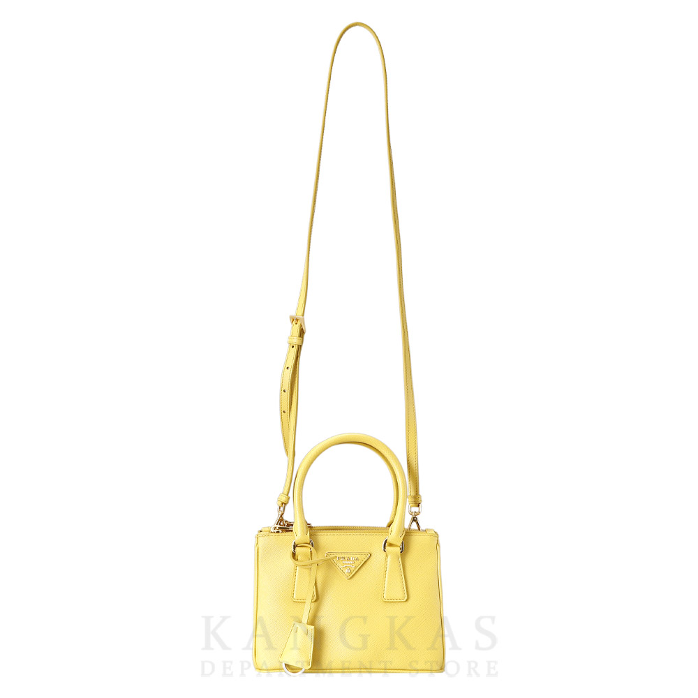 PRADA(USED)프라다 1BA906 갤러리아 사피아노 가죽 마이크로백