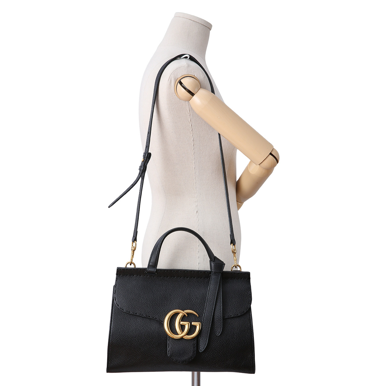 GUCCI(USED)구찌 421890 GG마몽 탑 핸들겸 숄더백