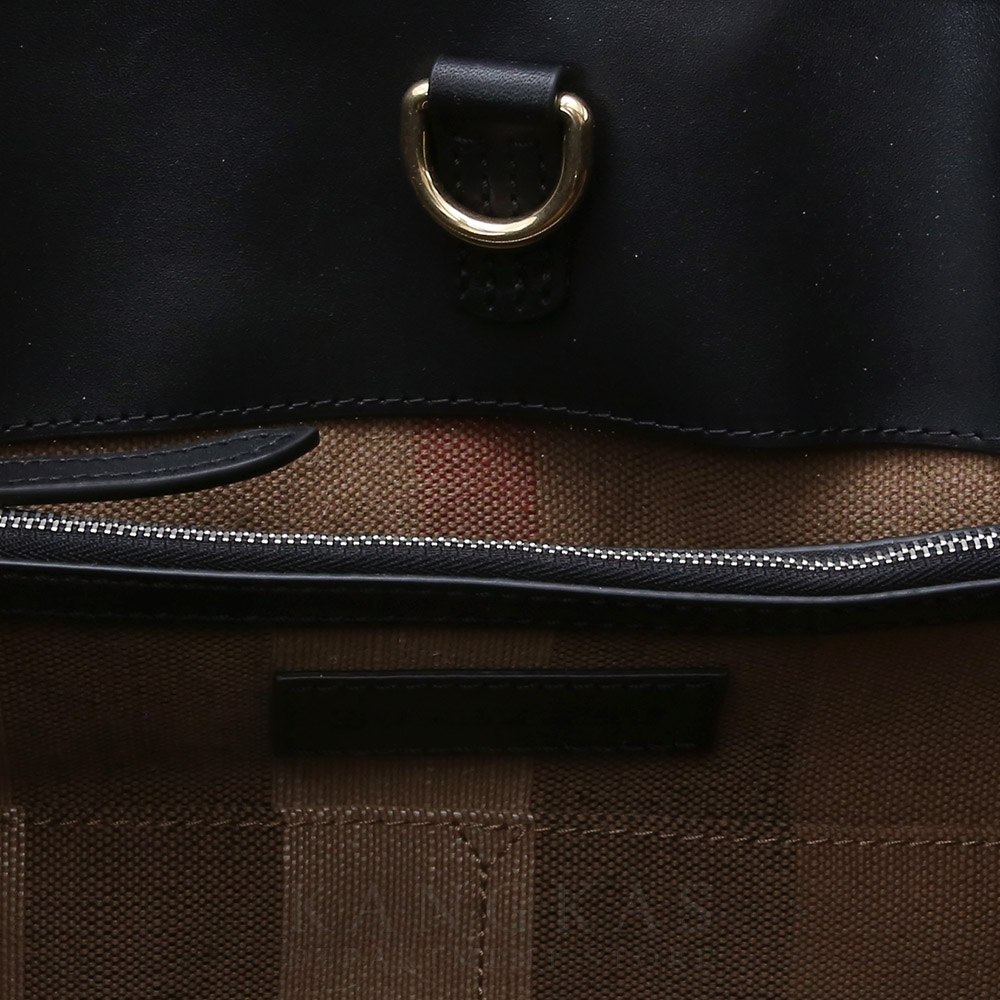 BURBERRY(USED)버버리 캔버스 애쉬비 라지 숄더백