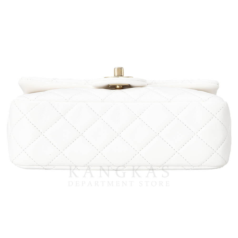 CHANEL(USED)샤넬 클래식 뉴미니 골든볼 화이트