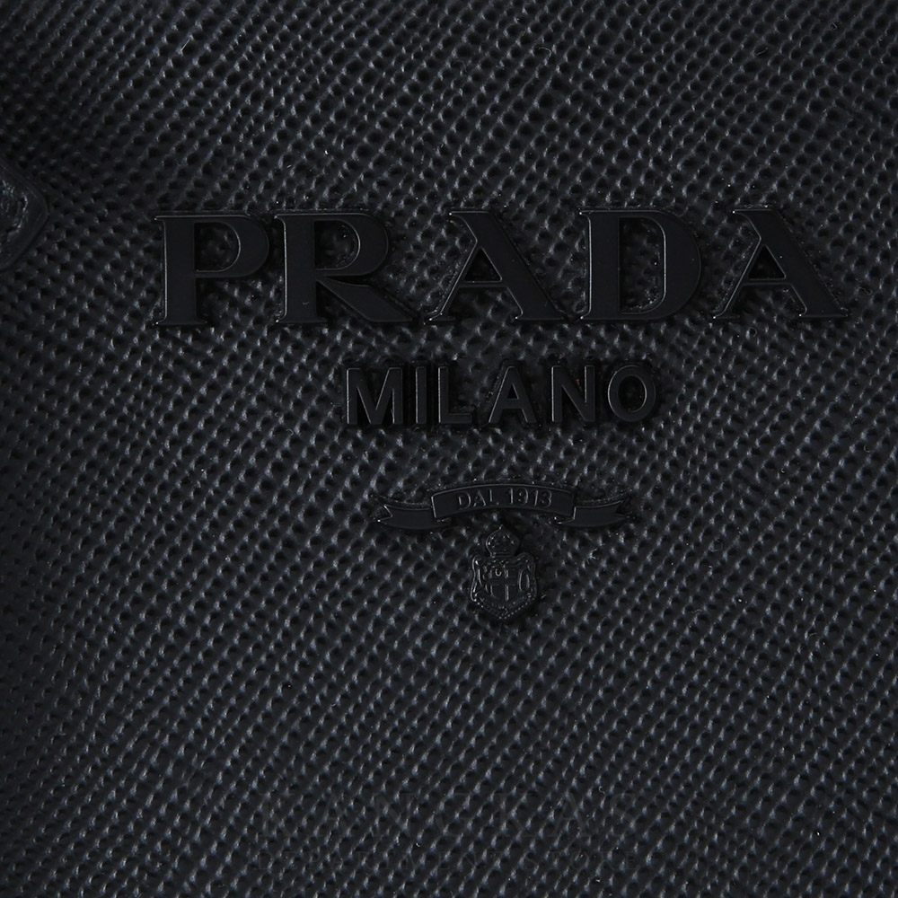 PRADA(USED)프라다 1BA156 모노크롬 사피아노 토트백