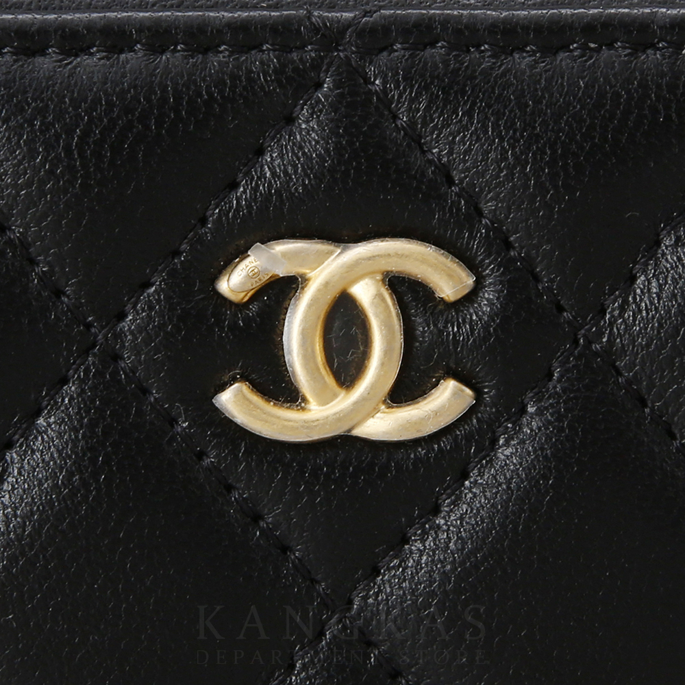 CHANEL(NEW)샤넬 램스킨 골든볼 카메라백 AP2463