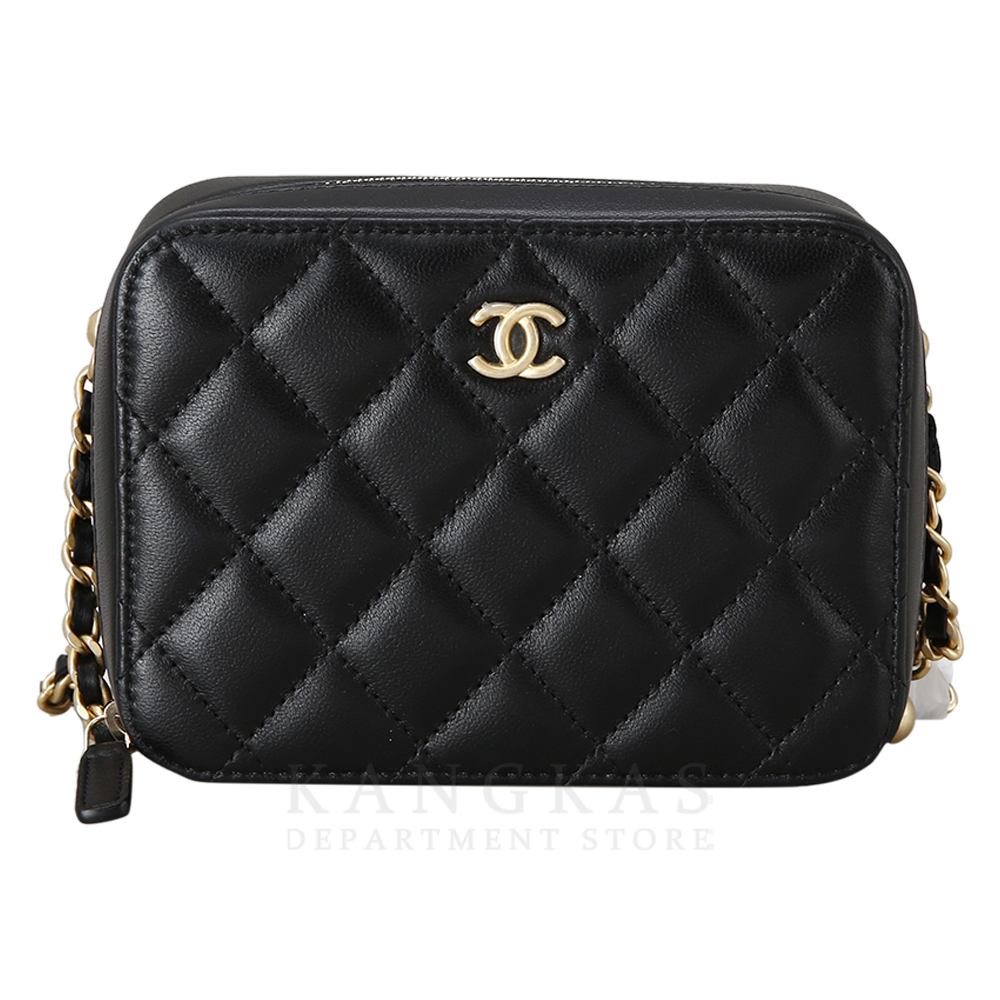 CHANEL(NEW)샤넬 램스킨 골든볼 카메라백 AP2463