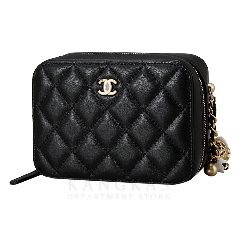 CHANEL(NEW)샤넬 램스킨 골든볼 카메라백 AP2463