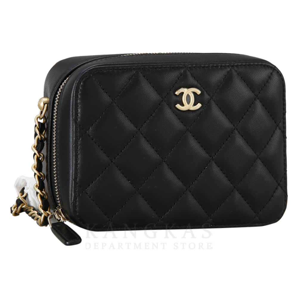 CHANEL(NEW)샤넬 램스킨 골든볼 카메라백 AP2463