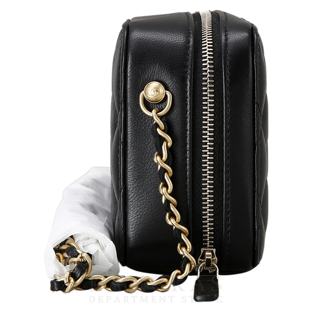CHANEL(NEW)샤넬 램스킨 골든볼 카메라백 AP2463
