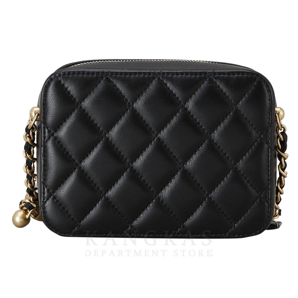 CHANEL(NEW)샤넬 램스킨 골든볼 카메라백 AP2463