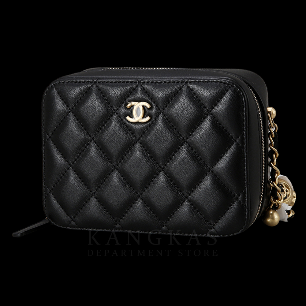CHANEL(NEW)샤넬 램스킨 골든볼 카메라백 AP2463