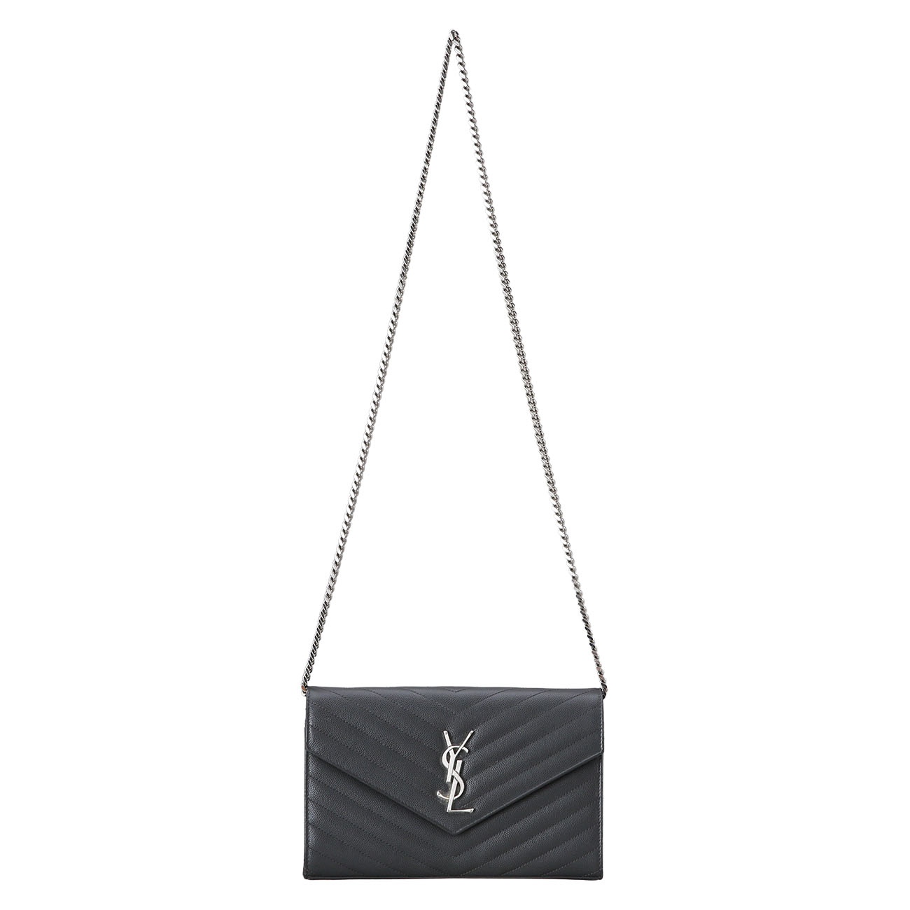 Yves Saint Laurent(USED)생로랑 377828 모노그램 마틀라세 WOC