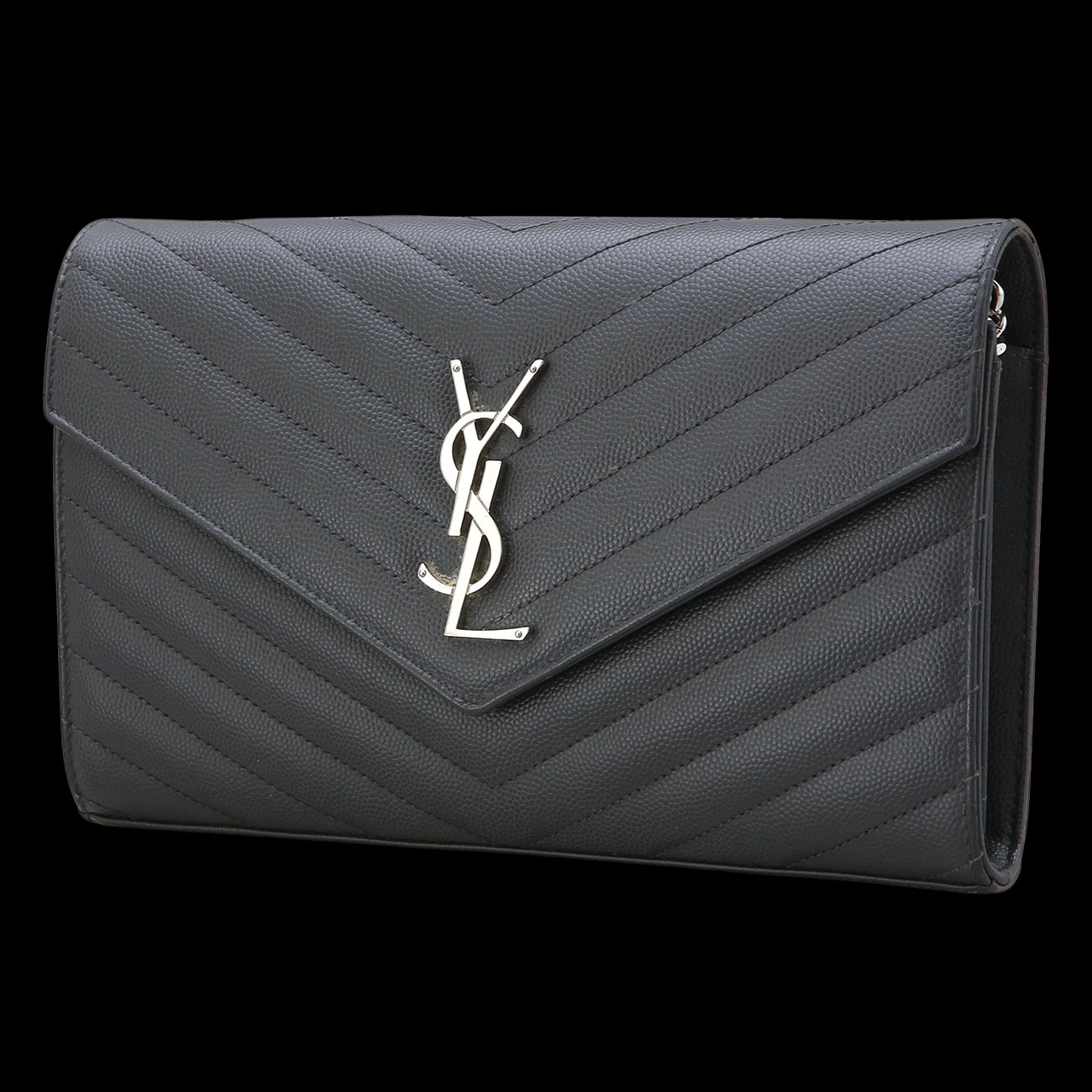 Yves Saint Laurent(USED)생로랑 377828 모노그램 마틀라세 WOC