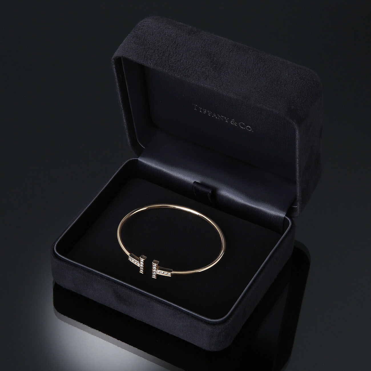 TIFFANY(USED)티파니 T 와이어 다이아 브레이슬릿