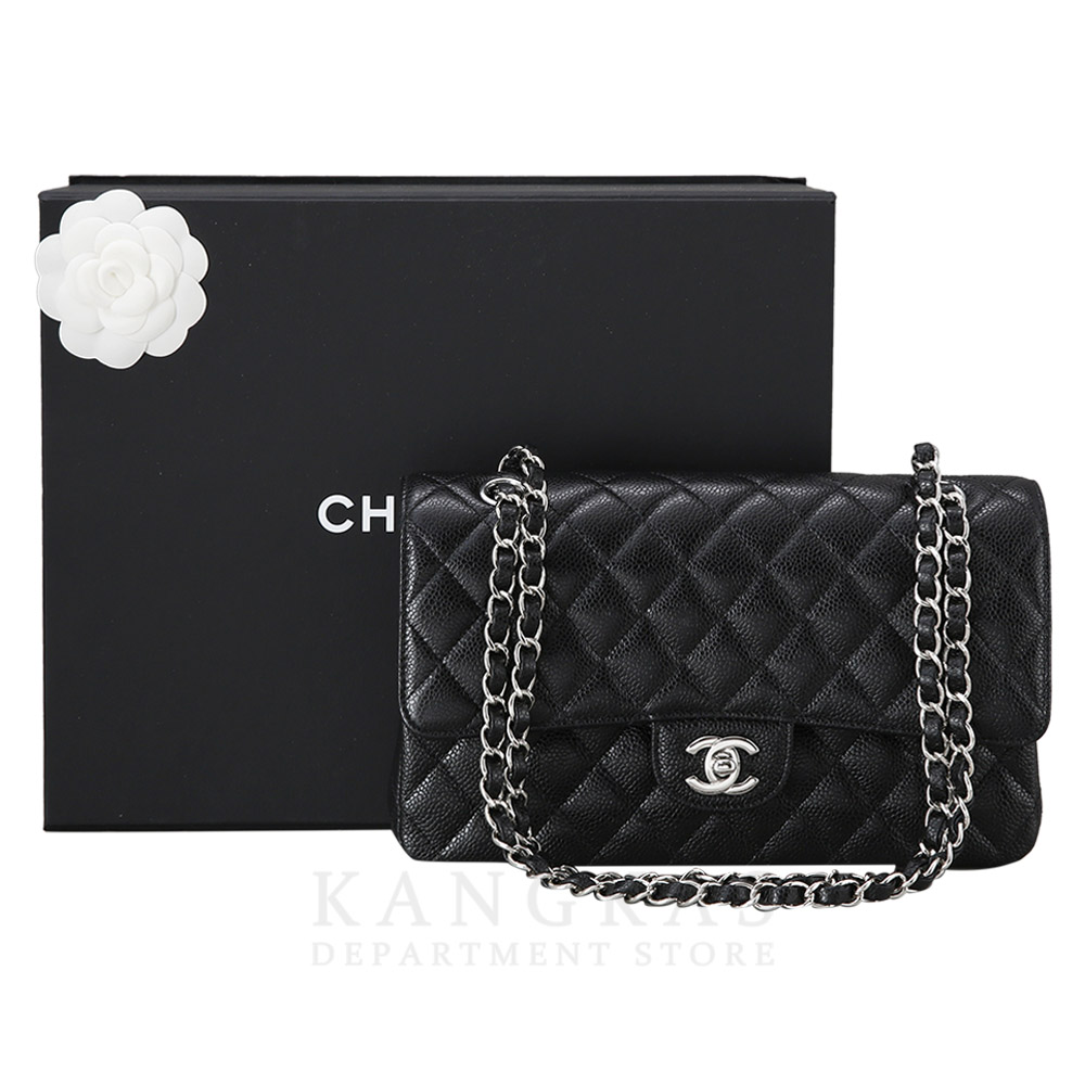 CHANEL(USED)샤넬 클래식 캐비어 미듐