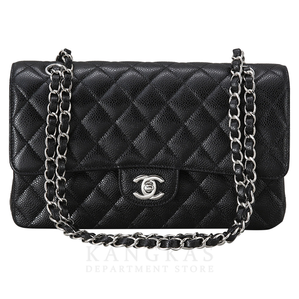 CHANEL(USED)샤넬 클래식 캐비어 미듐