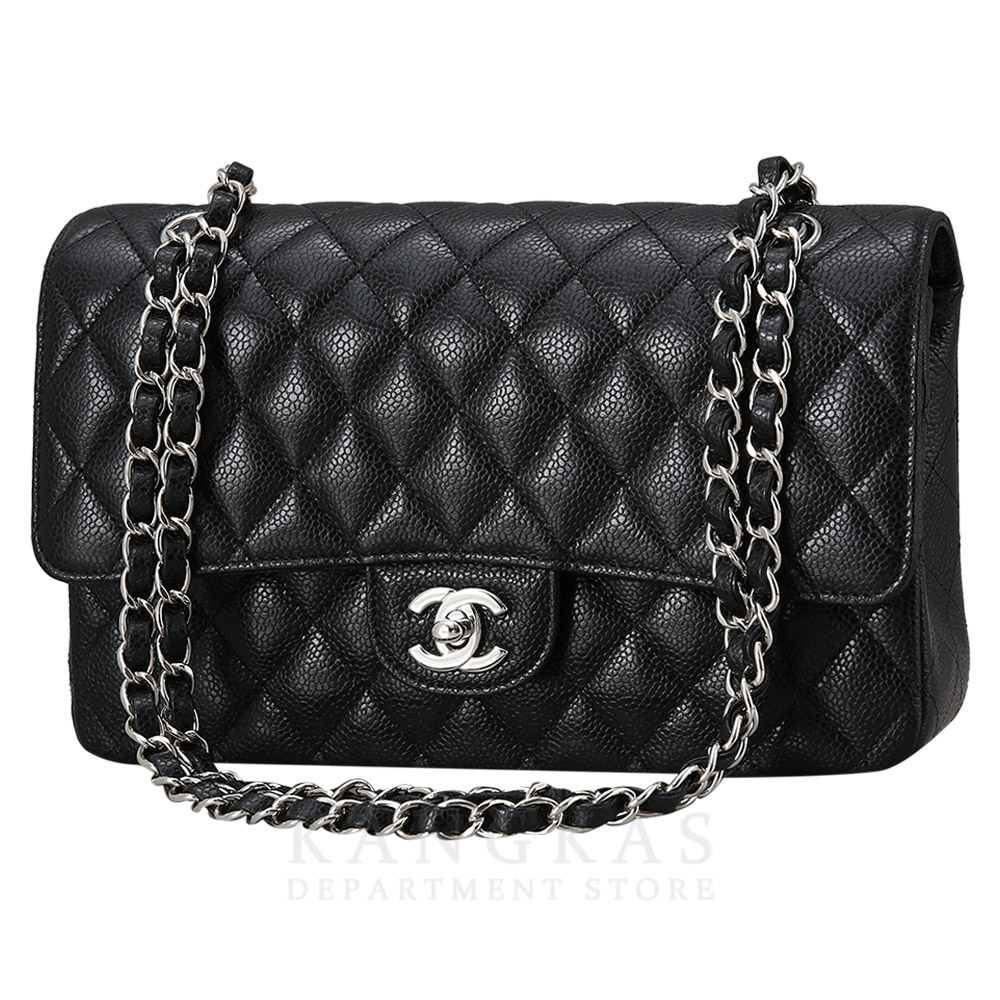 CHANEL(USED)샤넬 클래식 캐비어 미듐