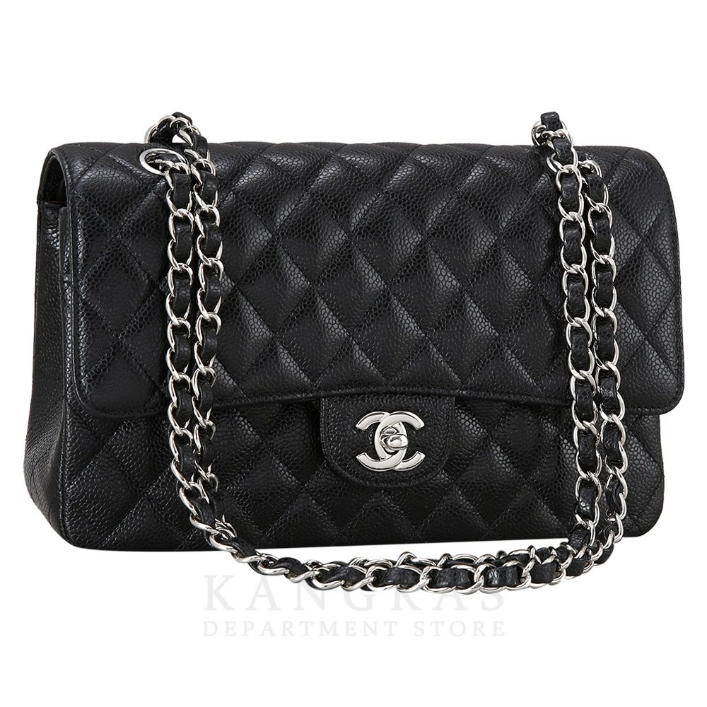 CHANEL(USED)샤넬 클래식 캐비어 미듐