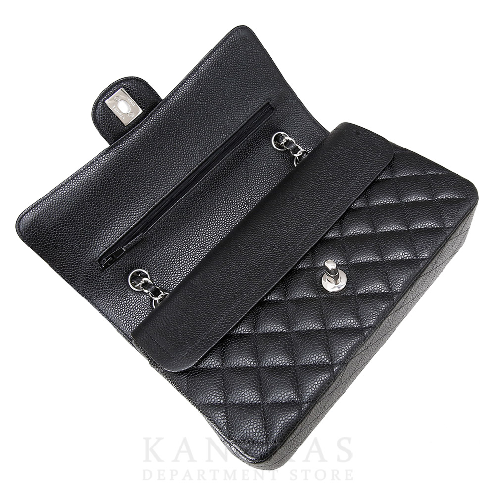 CHANEL(USED)샤넬 클래식 캐비어 미듐