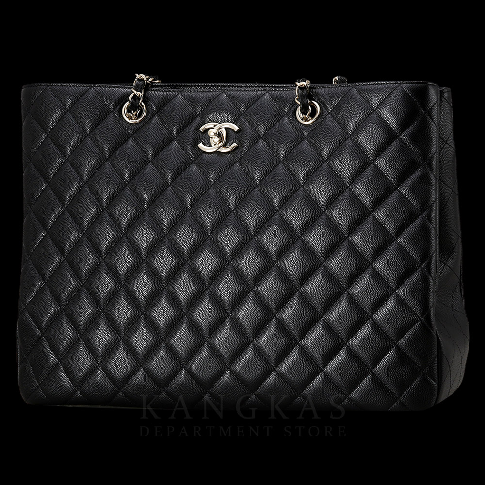 CHANEL(USED) 샤넬 캐비어 CC 타임리스숄더백