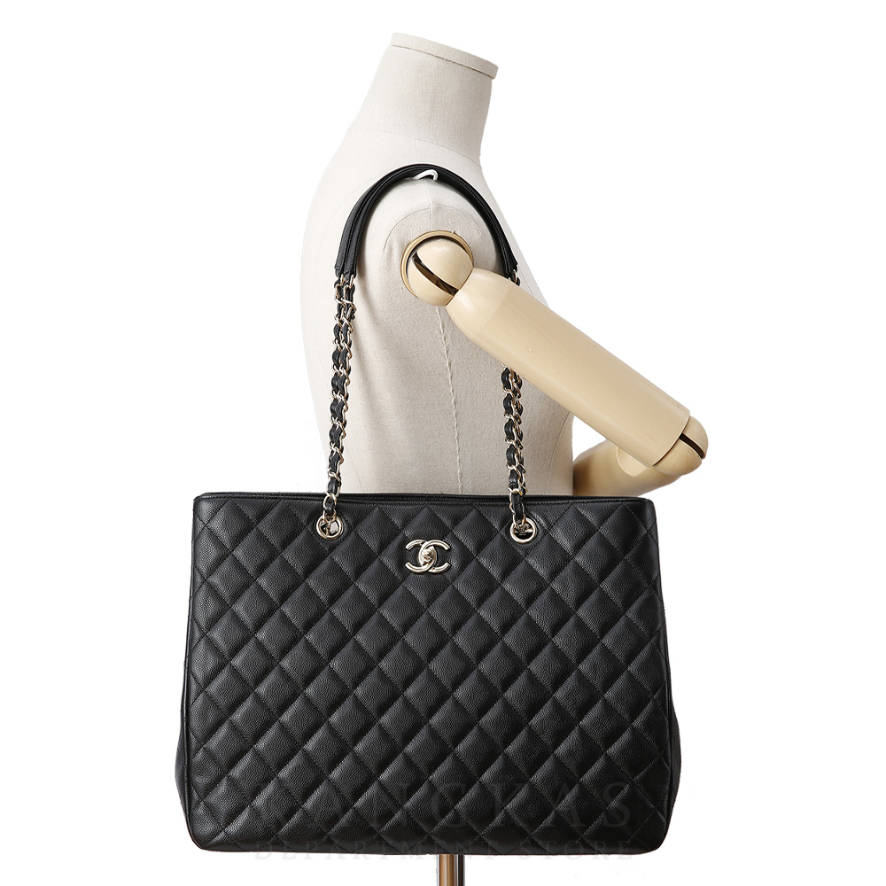 CHANEL(USED) 샤넬 캐비어 CC 타임리스숄더백