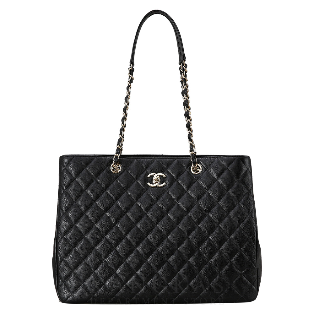 CHANEL(USED) 샤넬 캐비어 CC 타임리스숄더백